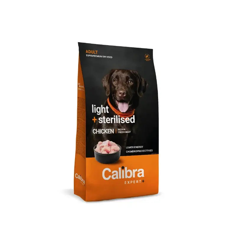 Calibra Dog Expert+ Adult Light & Steril. Pollo Pienso 2Kg