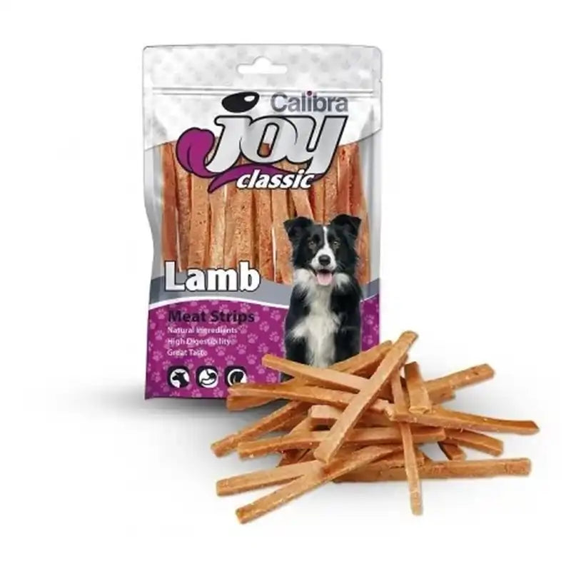 Calibra Joy Dog Classic Strips Cordero, 80 gr