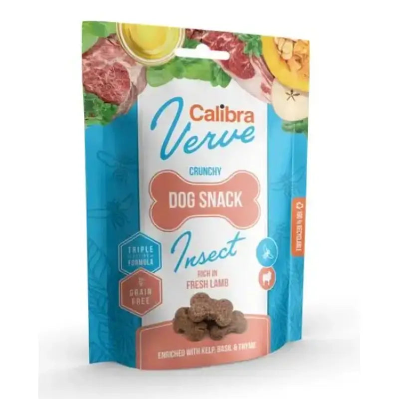 Calibra Perros Verve Crunchy Snack Insectos Y Cordero Fres 150G