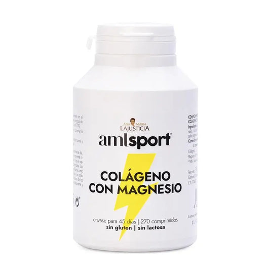 AML SPORT Colágeno con Magnesio, 270 comprimidos