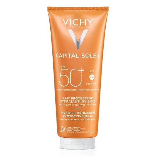 Vichy Capital Soleil Leche Protectora Hidratante SPF 50, 300 ml