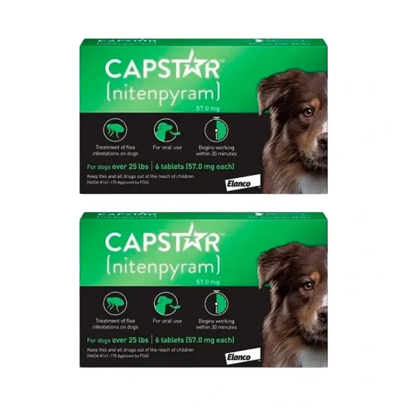 Capstar 57 Mg Perro 11-60Kg, 12 Comprimidos
