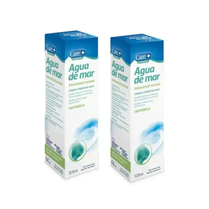 Care+ Agua De Mar Isotónica, Pack 2 x 125 ml