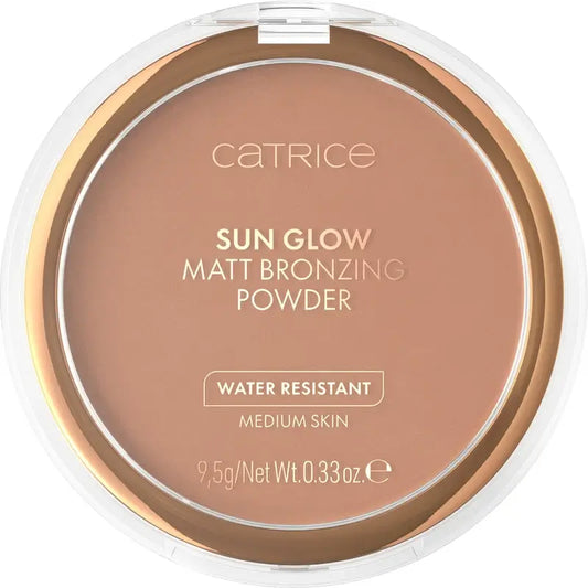 Catrice Sun Glow Matt Polvos Bronceadores Mates 030, 9,5 gr
