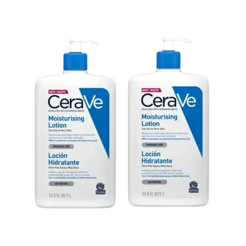 CeraVe Crema Hidratante, 2X1 Litro