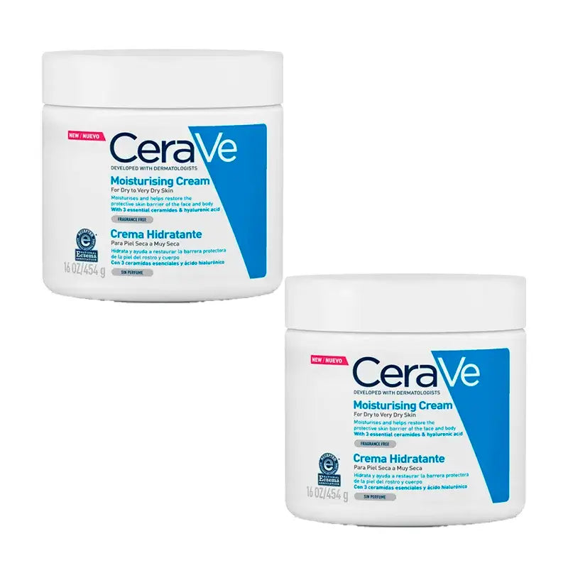 CeraVe Duplo Crema Hidratante, 2X454 Gr