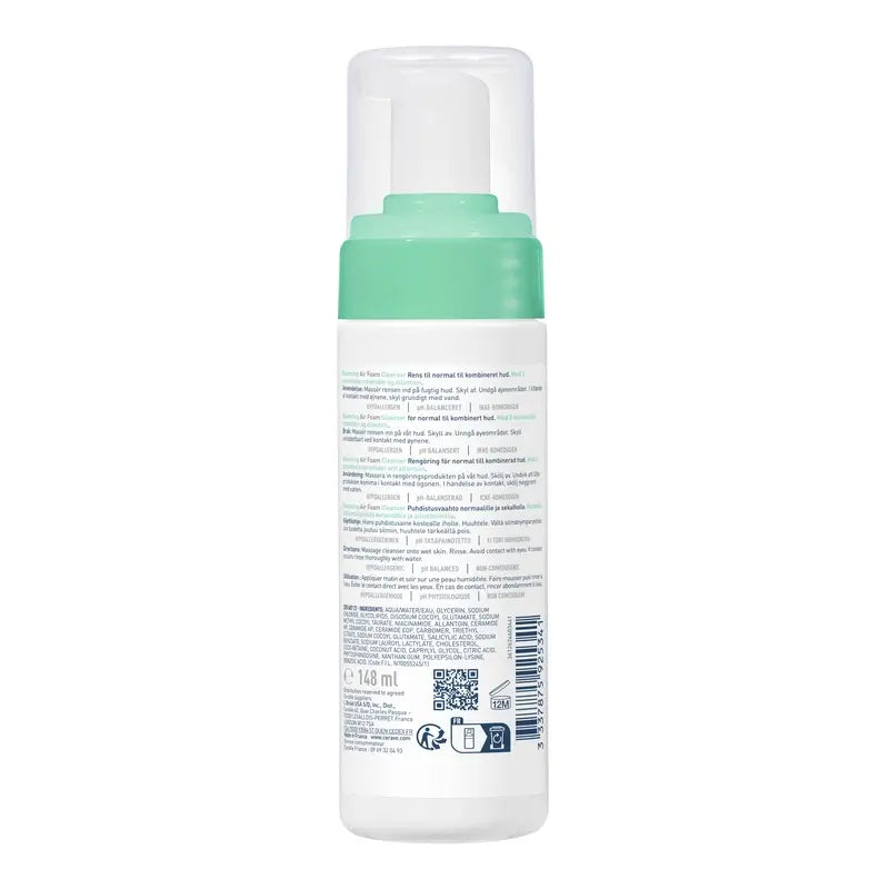 CeraVe Limpiador Air Foam Reequilibrante , 148 ml