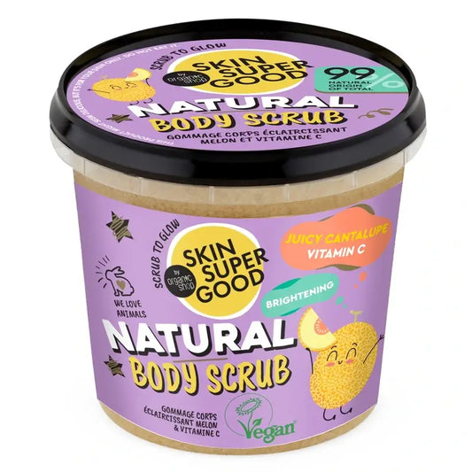 Charlotte Bio Exfoliante Corporal Iluminador Con Extracto De Melón Y Vitamina C, 360 Ml