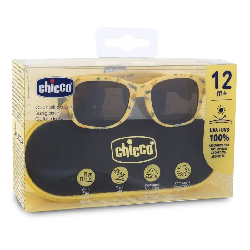Chicco Gafas De Sol Lentes Amarillo 12M+ , 1 unidad