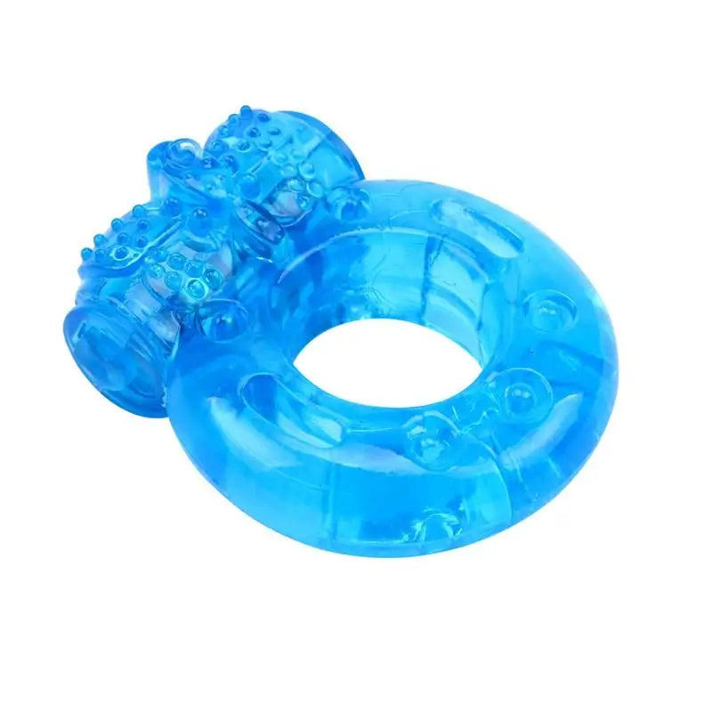 Chisa Anillo Para El Pene Y Vibracion 1.8 Cm Azul