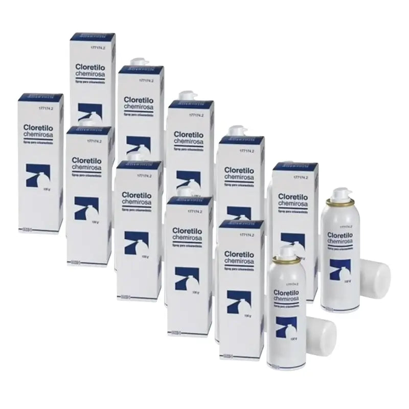 Cloretilo Chemirosa, 10X100 Gr