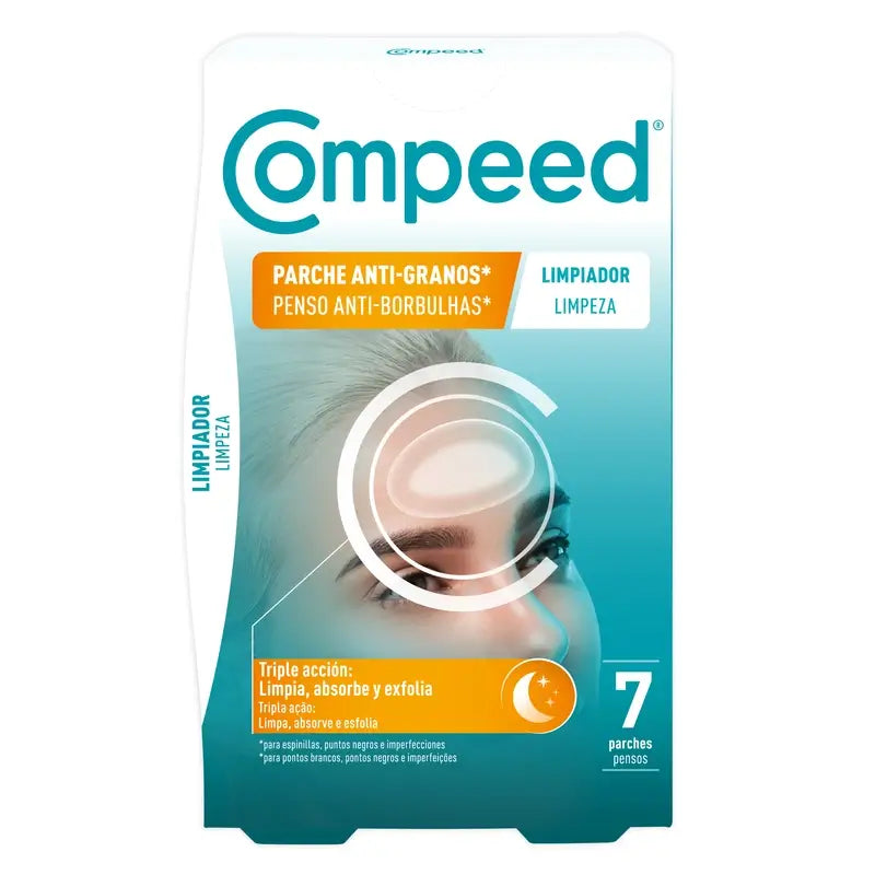 Compeed Anti-Granos Limpiador , 7 unidades