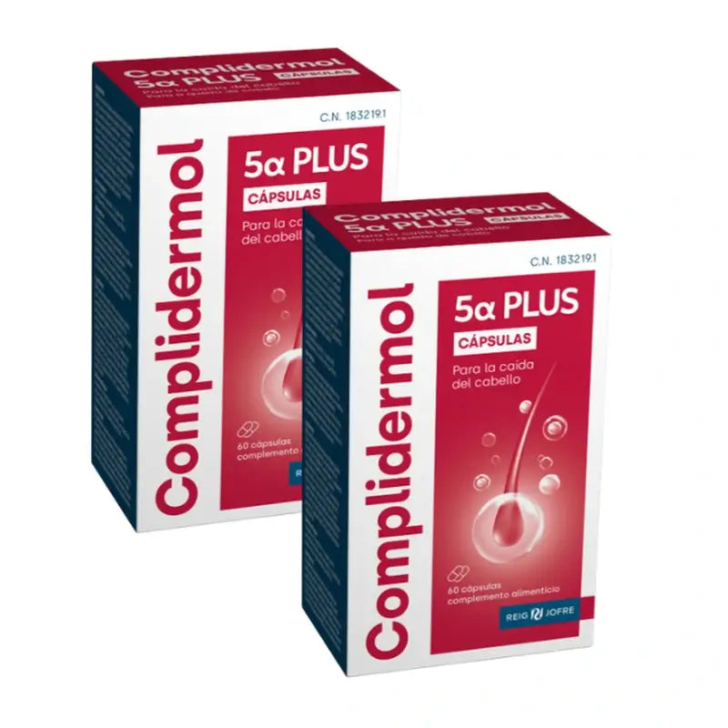 Complidermol Duplo 5 Alfa Plus 2 x 60 Cápsulas