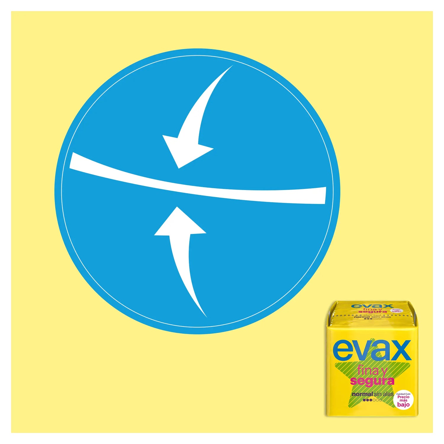 Evax Fina y Segura Normal Compresas 16 unidades