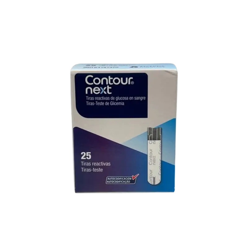 Contour Next Tiras de Glucemia 25 unidades