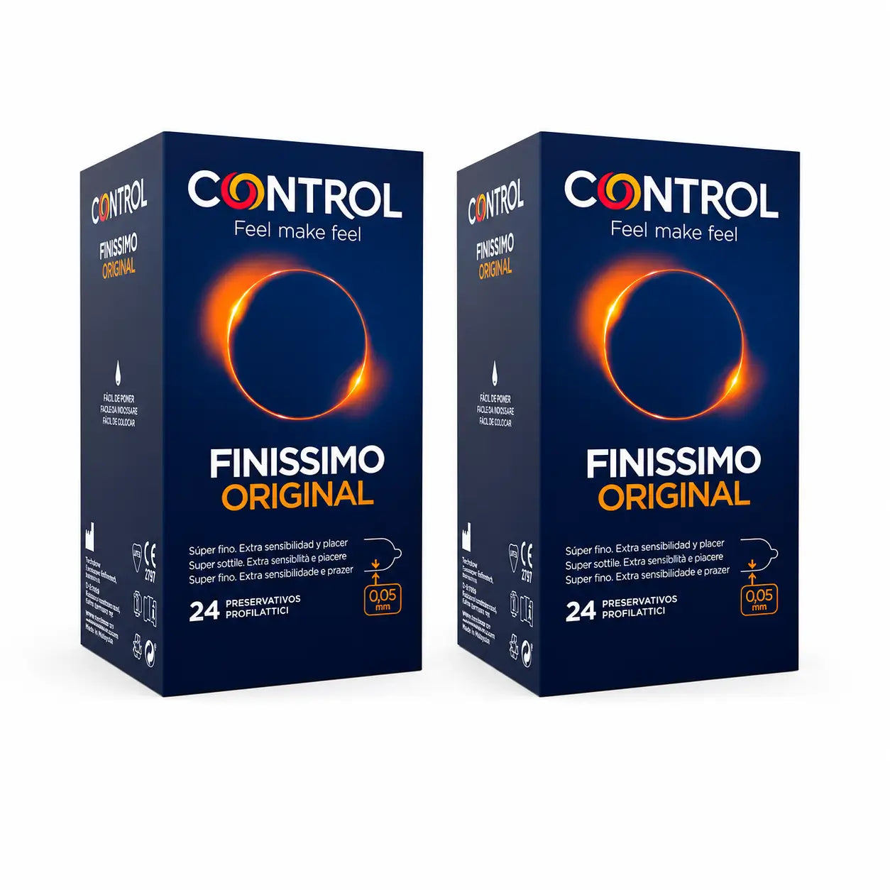 Control Finissimo Original, 24 Unidades , pack 2