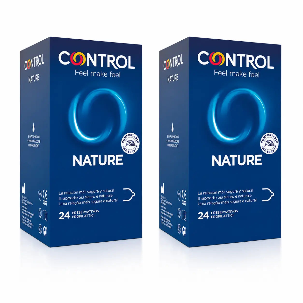 Control Preservativos Nature, 24 Unidades , pack 2