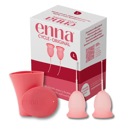 Enna Cycle Original Copa Menstrual Sin Aplicador, Talla L