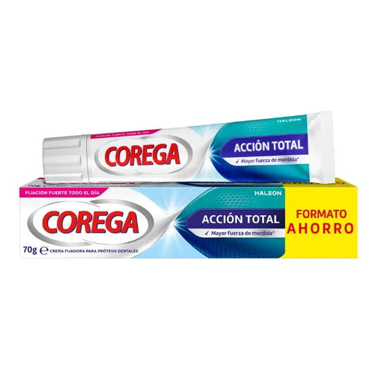 Corega Accion Total Crema Fijadora, 70 gr