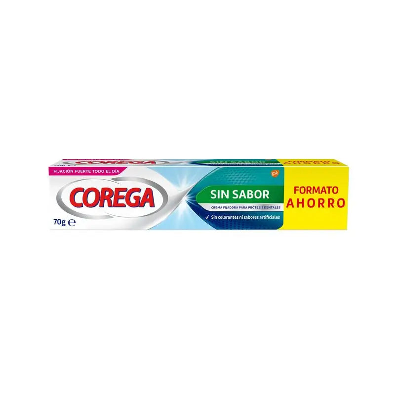 Corega Fijación Fuerte Sin Sabor, 70 gr