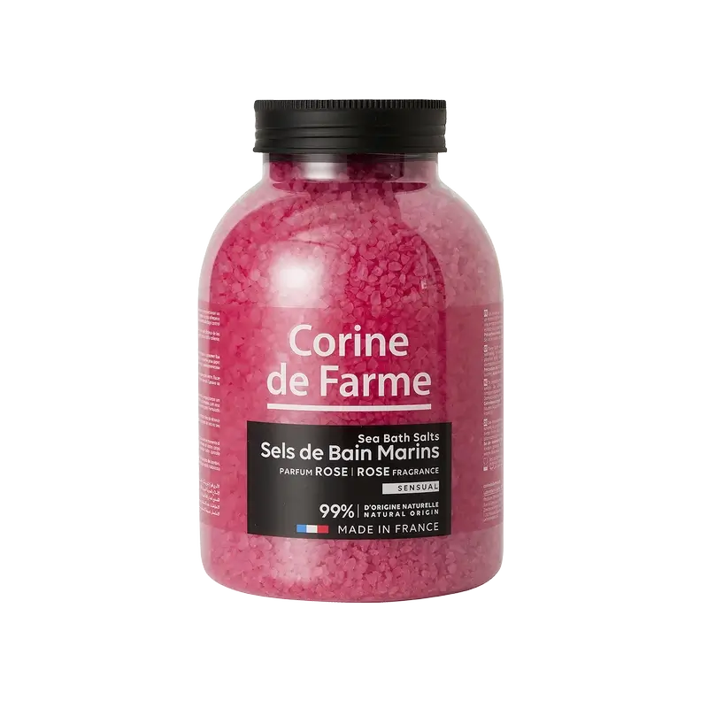 Corine De Farme Sales De Baño Rosas, 1400 gr