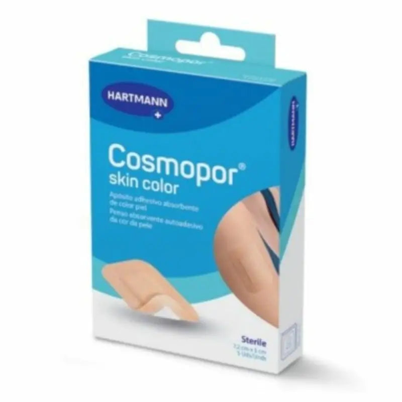 Cosmopor Skin Color, 5 Apósitos, 7,2 cm X 5 cm