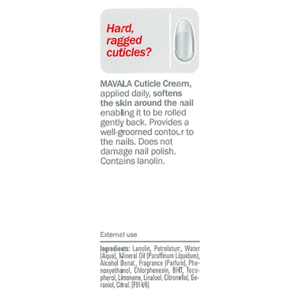Mavala Crema Cutículas