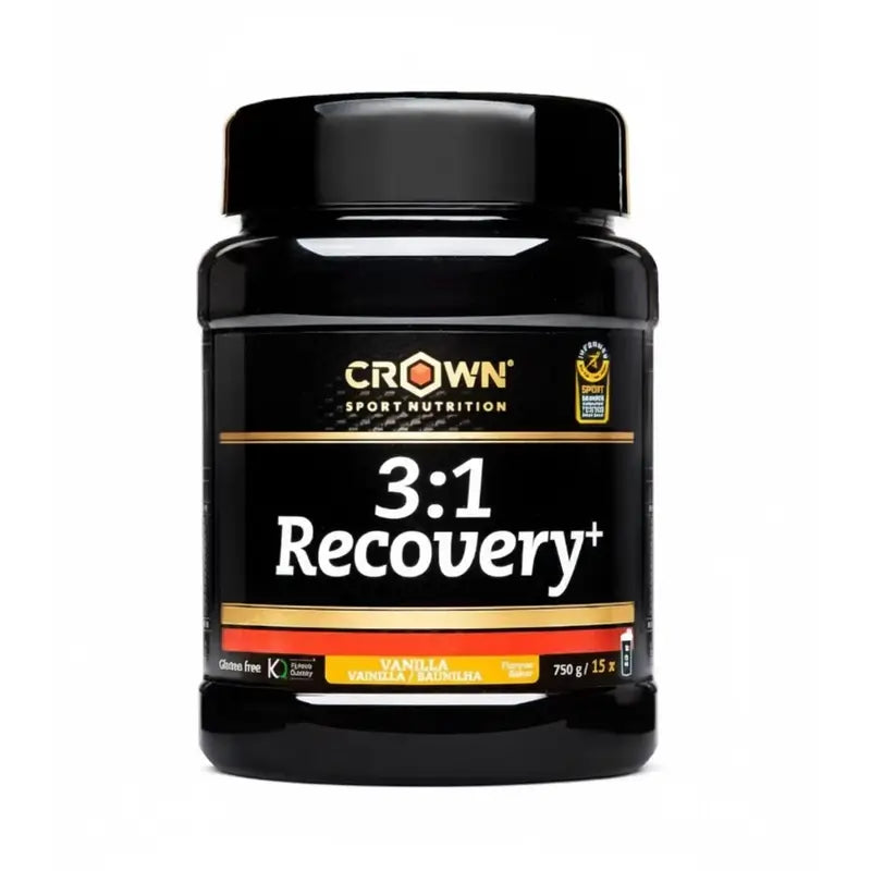 Crown Sport Nutrition 3:1 Pro Recovery Vainilla , 750 gr (15 porciones)