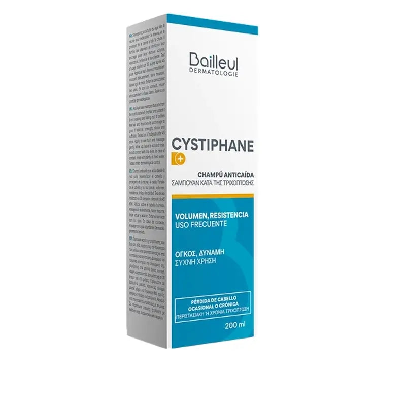 CYSTIPHANE Biorga champú anticaída 200 ml