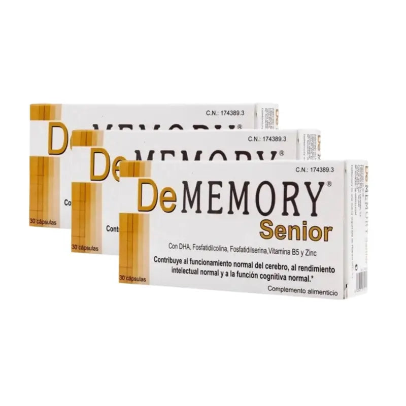 Dememory Senior Pack 3 x 30 Cápsulas