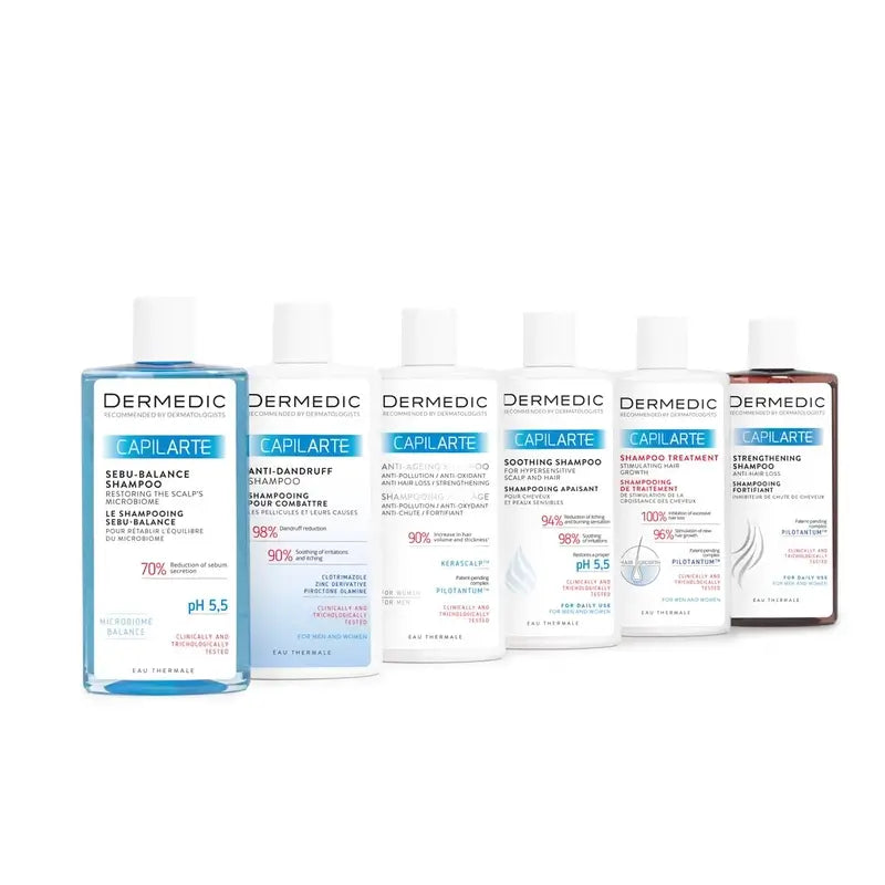 Dermedic Capilarte Champú Antipolución / Antioxidante, 300 ml