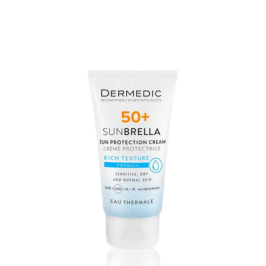 Dermedic Sunbrella Fluido Ultraligero Spf 50+ Piel Seca Y Normal, 40 ml