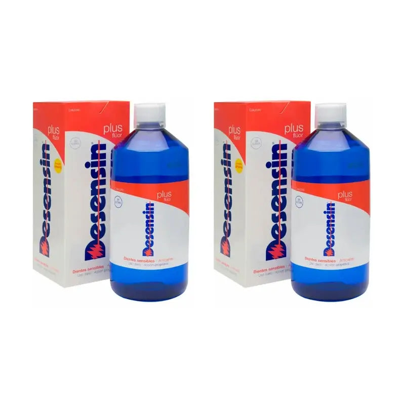 Desensin Plus Fluor Colutorio, 2X500 Ml