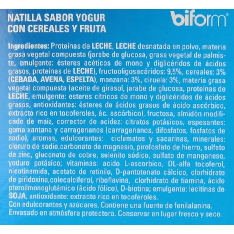 Dietisa (Dielisa) Biform Crema Yogur 6Sbrs