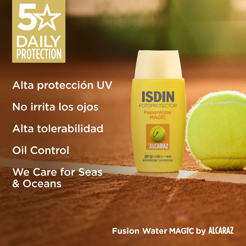Isdin Fotoprotector Fusion Water Magic By Alcaraz Spf50, 50 ml
