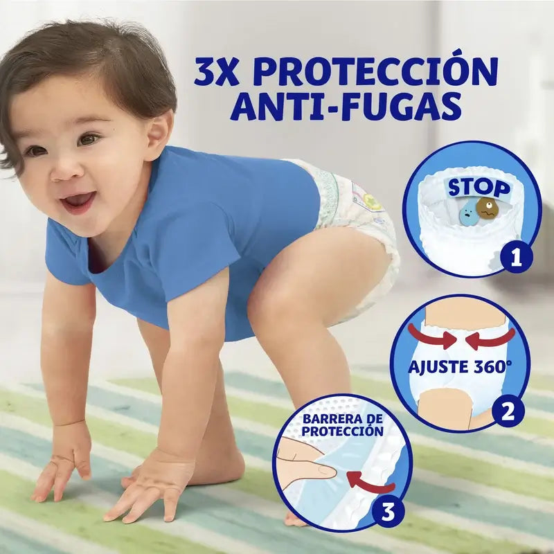 Dodot Pants Braguita Talla 6, 54 Pañales
