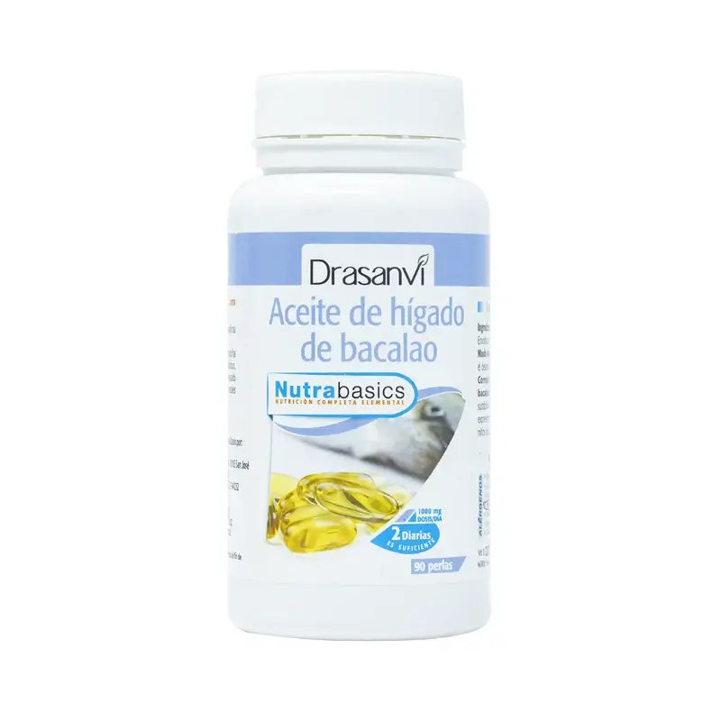 Drasanvi Higado Bacalao Bote 90 Perlas Nutrabasicos Drasanvi