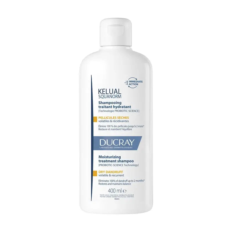 Ducray Kelual Squanorm Champú caspa seca 400 ml