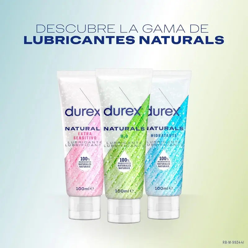 Durex Duplo Lubricante Naturals Gel 2º unidad 50%
