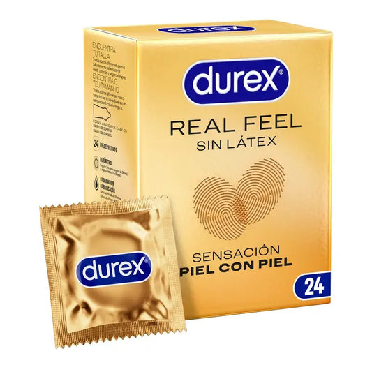 Durex Preservativos Real Feel 24 unidades