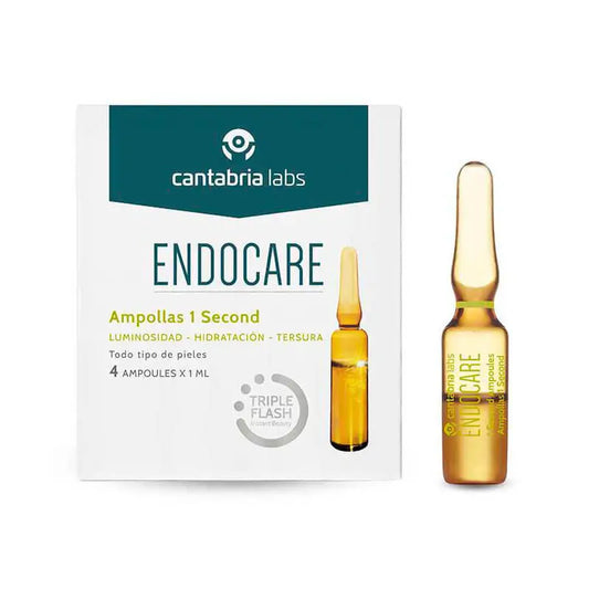 ENDOCARE Essential 4 Ampollas 1 Second Flash x 1 ml