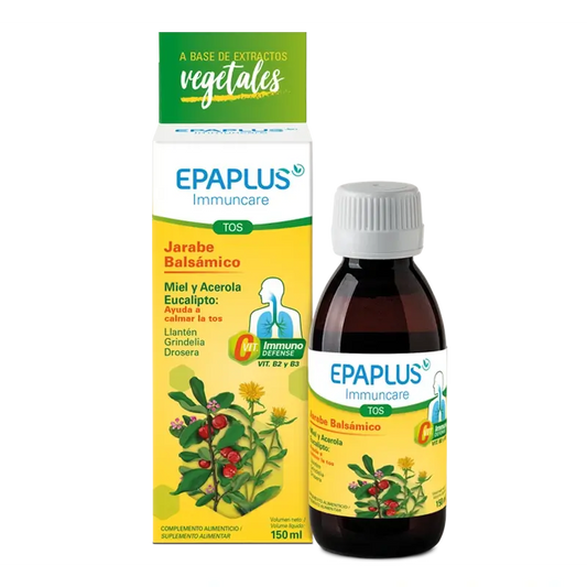 Epaplus Immuncare Tos Jarabe Adultos Sabor Limón , 150 ml