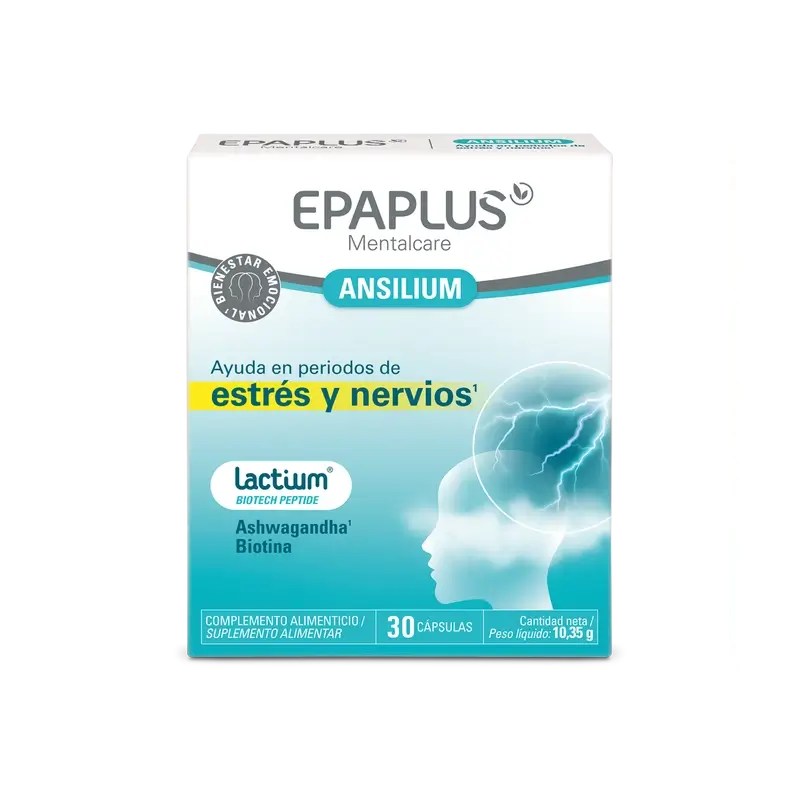 Epaplus Mentalcare Ansilium , 30 cápsulas