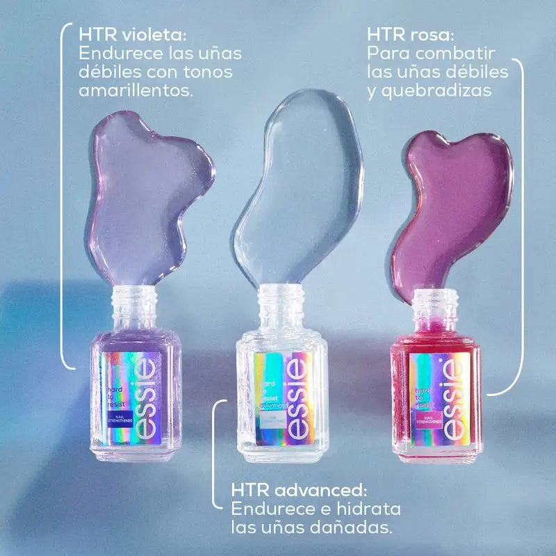 Essie Hard To Resist Advanced, Tratamiento Endurecedor De Uñas, Tecnología Msm, Clear