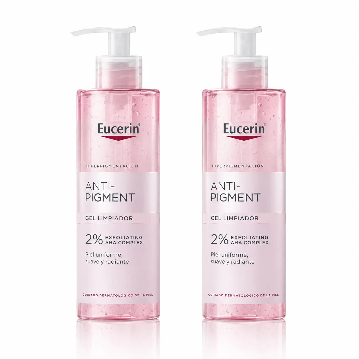 Eucerin Anti-Pigment Gel Limpiador, 400Ml , pack 2