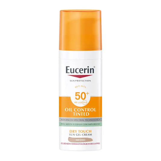 Eucerin Solar Facial Oil Control Dry Touch SPF50+ Color