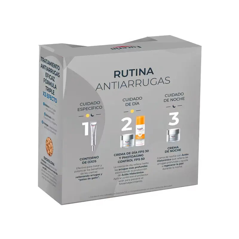 Eucerin Pack Hyluron-Filler Crema de Día SPF30 + Contorno de ojos 15ml