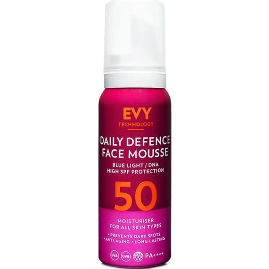 Evy Daily Defense Face Mousse SPF 50, 75 ml