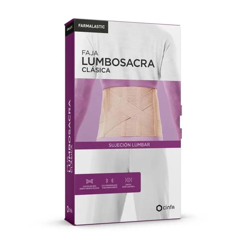 Farmalastic Faja Sacrolumbar, Talla 2