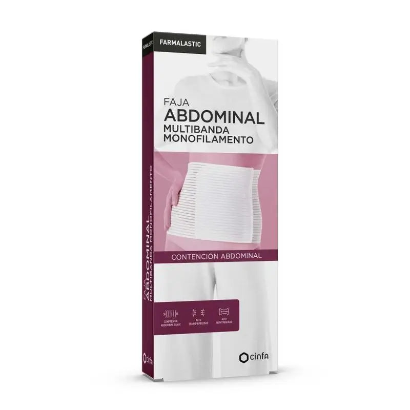 Farmalastic Faja Multibanda Abdominal, Talla Pequeña